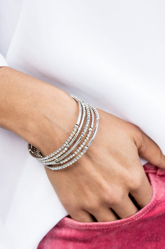 Camera Shy Simmer Multi Bracelet- Paparazzi