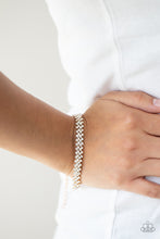 Load image into Gallery viewer, Chicly Candescent Gold Bracelet-Paparazzi