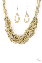 Load image into Gallery viewer, City Catwalk Gold Necklace- Paparazzi