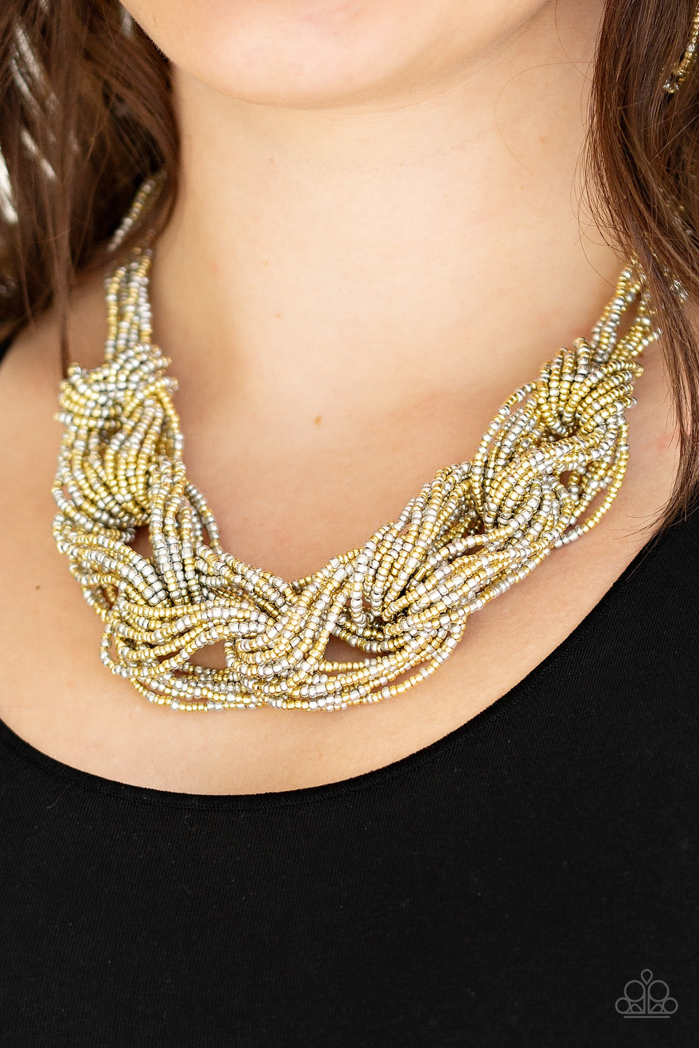 City Catwalk Gold Necklace- Paparazzi