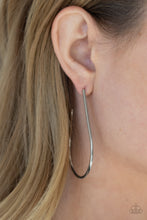 Load image into Gallery viewer, City Curves Silver Earrings- Paparazzi