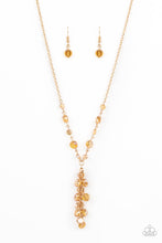 Load image into Gallery viewer, Cosmic Charisma Gold Necklace- Paparazzi