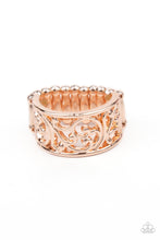 Load image into Gallery viewer, Di-VINE Design Rose Gold Ring- Paparazzi