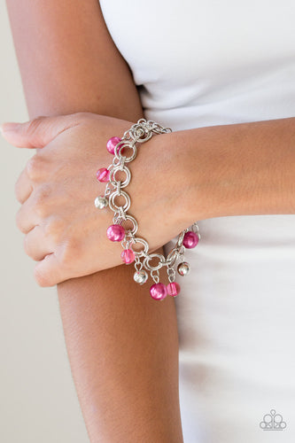 Fancy Fascination Pink Bracelet- Paparazzi