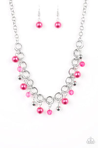 Fiercely Fancy Pink Necklace- Paparazzi
