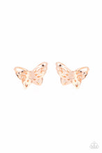 Load image into Gallery viewer, Flutter Fantasy Rose Gold Earrings- Paparazzi