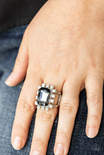 Load image into Gallery viewer, Galactic Glamour Silver Ring- Paparazzi