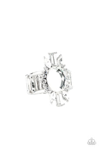 Icy Icon White Ring- Paparazzi