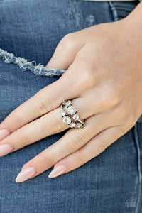 Interstellar Fashion White Ring- Paparazzi