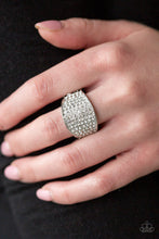 Load image into Gallery viewer, Kaboom! White Ring- Paparazzi