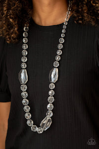 Malibu Masterpiece White Necklace- Paparazzi