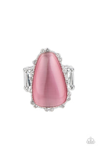 Newport Nouveau Pink Ring- Paparazzi