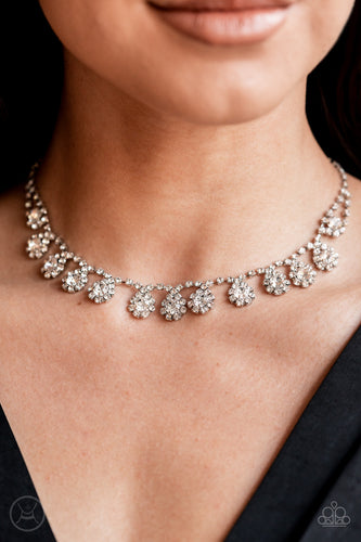 Princess Prominence White Necklace- Paparazzi