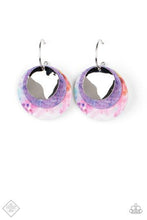 Load image into Gallery viewer, Ride Or TIE DYE Multi Earrings SS1020- Paparazzi