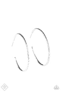 Rural Reserve Silver Earring SSF1020- Paparazzi