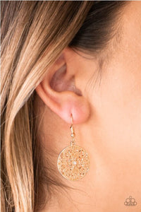 Rochester Royale Gold Earrings- Paparazzi