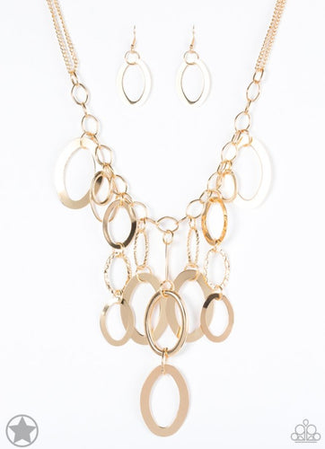 A Golden Spell Gold Necklace- Paparazzi