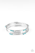 Load image into Gallery viewer, Stackable Sparkle Blue Bracelet- Paparazzi