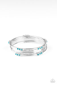 Stackable Sparkle Blue Bracelet- Paparazzi