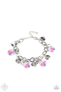 Teasingly Tie Dye Multi Bracelet SS1020- Paparazzi